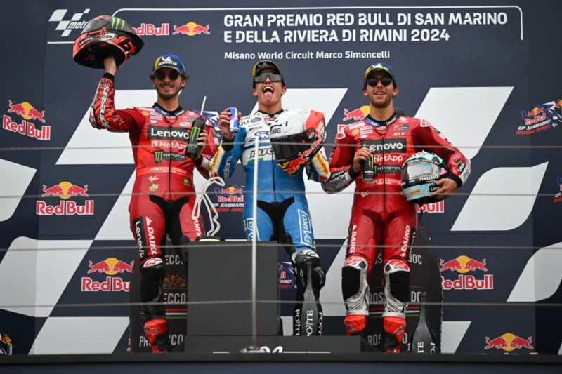 สนามที่ 13 ที่ Misano World Circuit 