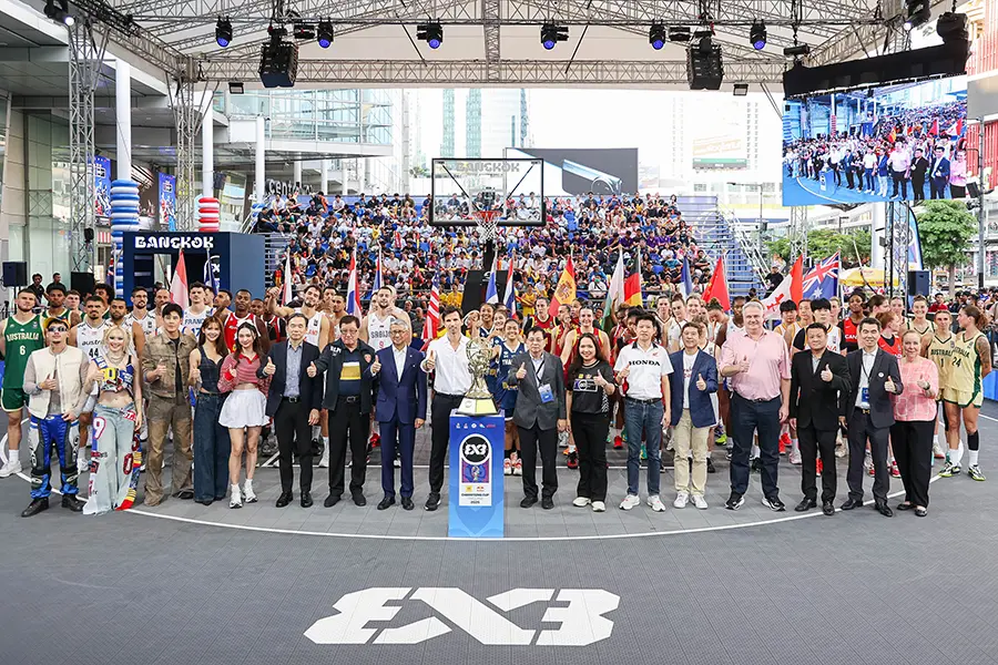 ไทยฮอนด้า ร่วมสนับสนุนงานแข่งบาสเกตบอล FIBA 3×3 Sponsor Red Bull Champions Cup 2025 ครั้งแรกที่ไทยเป็นเจ้าภาพ