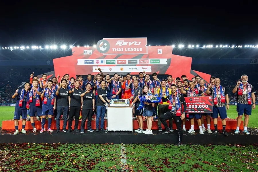 ยามาฮ่าร่วมฉลองความสำเร็จ “ปราสาทสายฟ้า” บุรีรัมย์ ยูไนเต็ด คว้าแชมป์ฟุตบอลไทยลีก สมัยที่ 10 อย่างยิ่งใหญ่