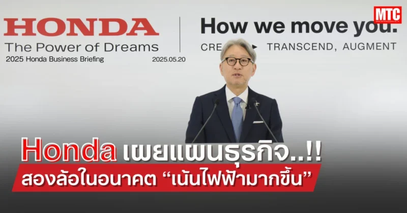 Honda ประกาศยอดขายสองล้อทั่วโลกทะลุ 20.57 ล้านคัน