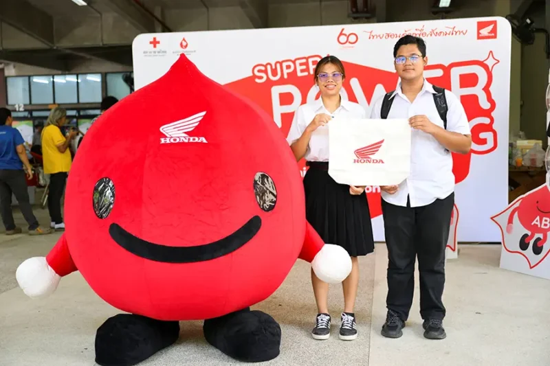 Thai Honda Big Blood Donation