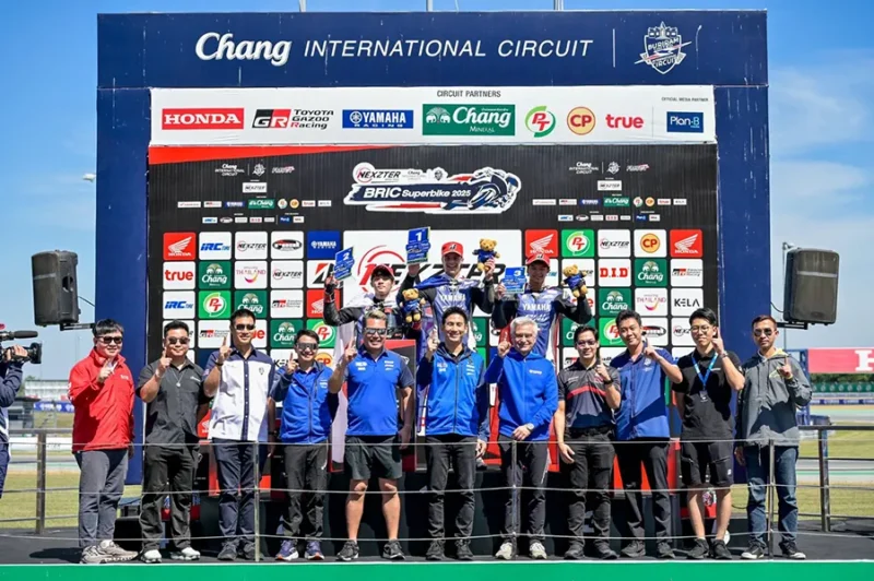 วาเลนติโน่ กดคันเร่งคว้าชัย ! ปิดเรซส่งท้ายเดือด ศึก R3 BLU CRU ชิงเจ้าความเร็วเอเชีย–แปซิฟิก