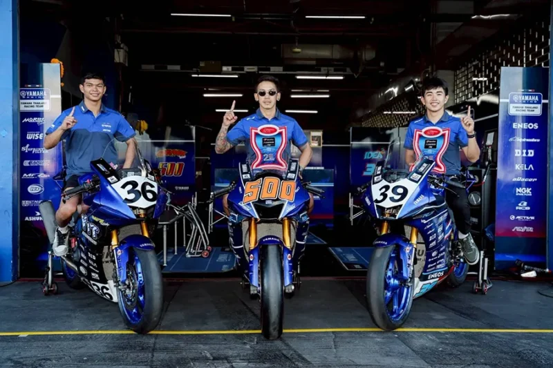 “นักบิดไทยยามาฮ่า” ฟอร์มโหด ! “