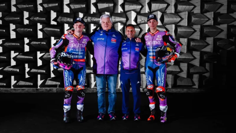 Prima Pramac เปิดตัวไลน์อัปลุยศึกโมโตจีพี 2026