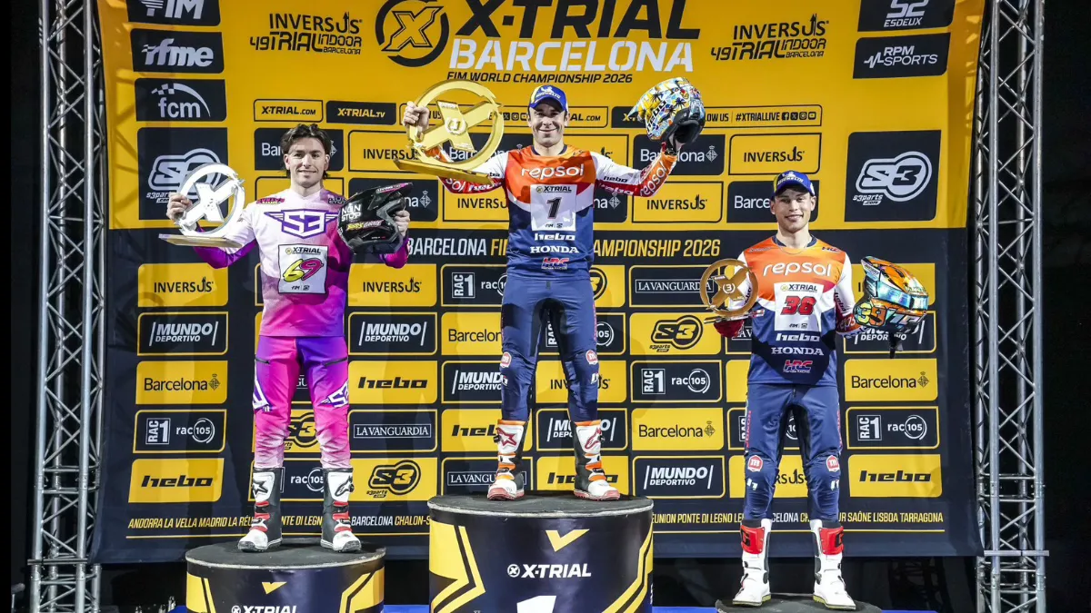 “โทนี่ โบ” ผงาดคว้าชัยโฮมเรซ ศึก X-Trial World Championship 2026