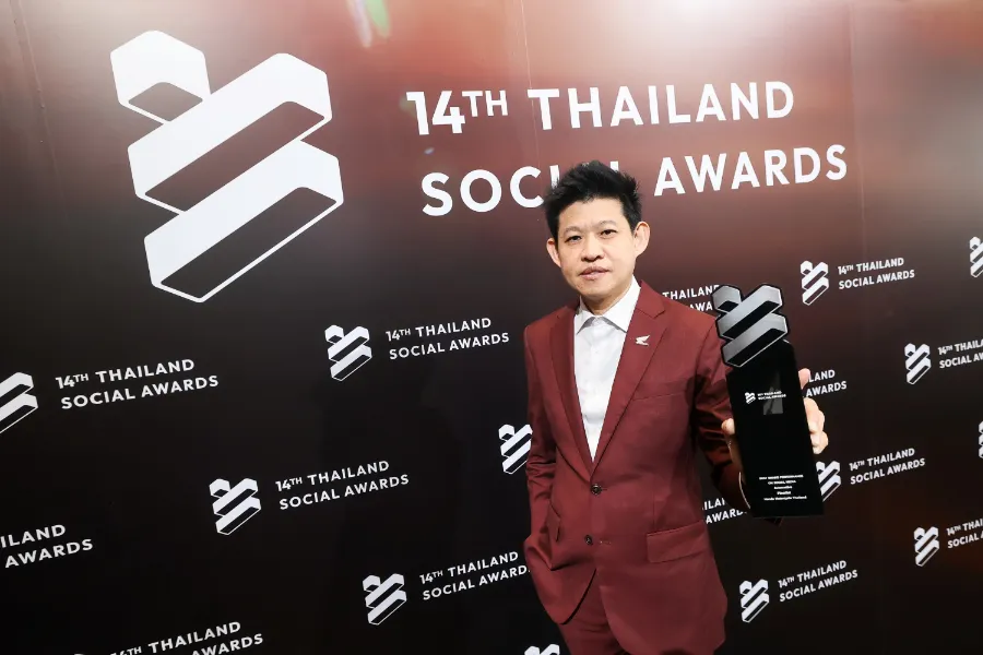 Finalist กลุ่ม Best Brand Performance on Social Media จากเวที Thailand Social Awards
