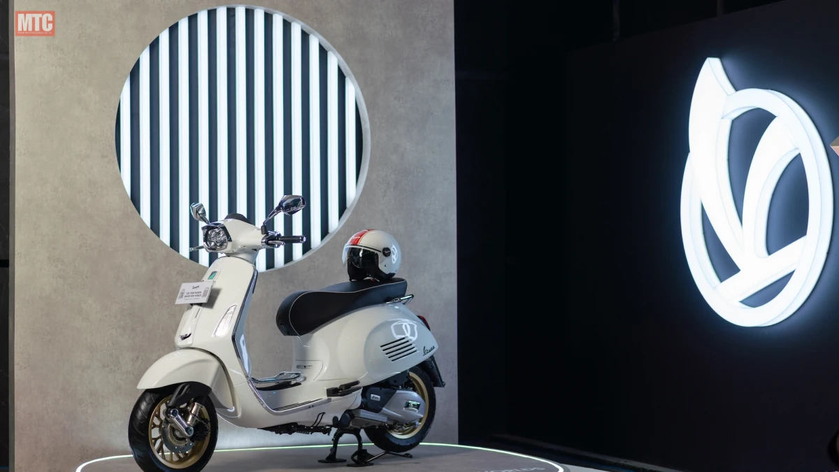 Vespa โมเดลใหม่ เครื่อง 180 ซีซี