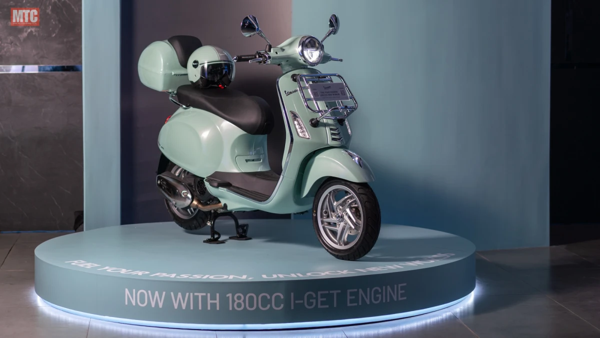 Vespa โมเดลใหม่ เครื่อง 180 ซีซี