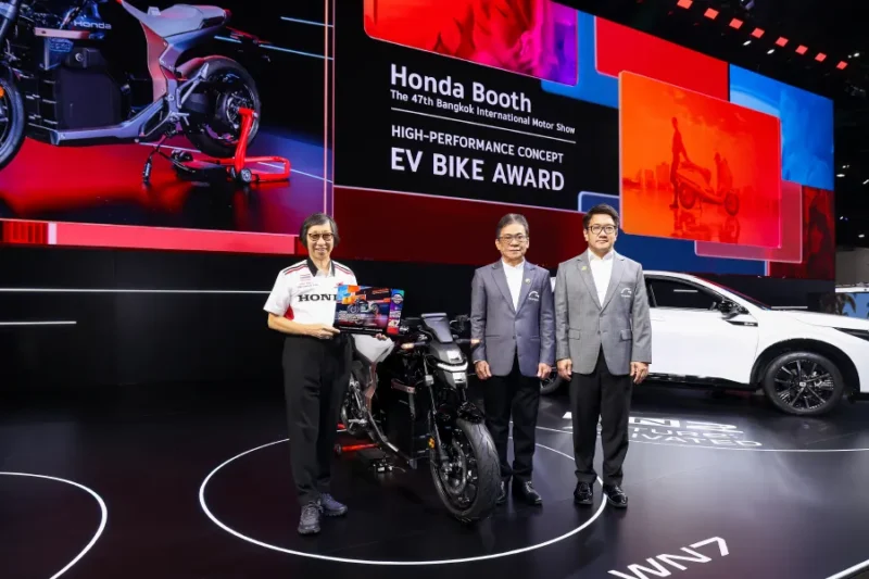 ฮอนด้า คว้า 2 รางวัลจากงาน Motor Show 2026