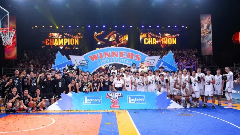 รถจักรยานยนต์ฮอนด้า ร่วมระเบิดความมันศึก 3FIGHT3 BASKET BOY Season 2