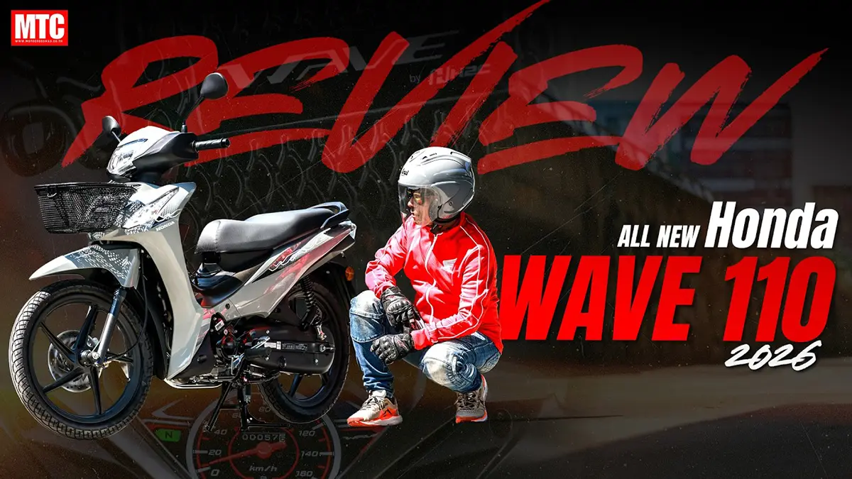 รีวิว Wave 110 ปี 2026 สรุป 5 เรื่องต้องรู้!! ประหยัดขนาดนี้เลย!!