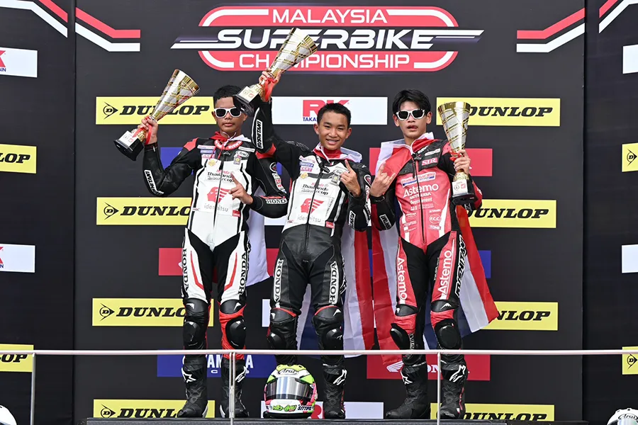 ศึก Idemitsu Honda Thailand Talent Cup เปิดฉากเดือด! ดาวรุ่งไทยผงาดโพเดียม