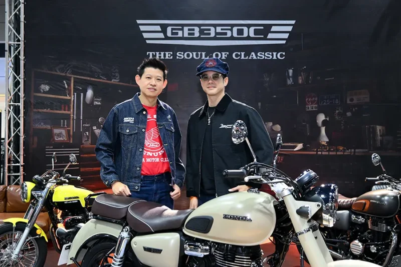 ฮอนด้าบิ๊กไบค์ จัดเต็ม Bangkok Hot Rod Custom Show 2026 ดึง “มาริโอ้ เมาเร่อ”