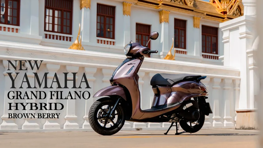 งามแบบไทย หัวใจมีแต่ Grand กับ NEW YAMAHA GRAND FILANO HYBRID สีใหม่สุดพรีเมียม