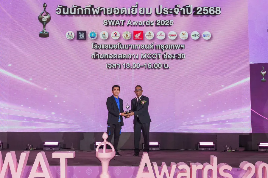 “ไอเดีย” กฤตภัทร เขื่อนคำ นักบิดดาวรุ่งจาก ยามาฮ่า ไทยแลนด์ เรซซิ่งทีม เจ้าของตำแหน่งรองแชมป์เอเชีย รุ่น Asia Production 250cc (AP250) ฤดูกาล 2025