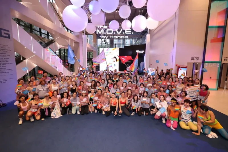 ฮอนด้าร่วมฉลอง Pride Month ในกิจกรรม “Energizing M.O.V.E