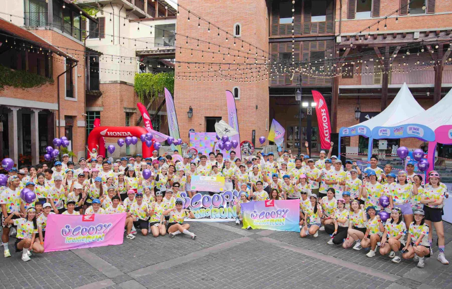 SCOOPY ปลุกสีสันเมืองเหนือ! ‘SCOOPY iCONiC RUN’