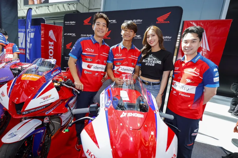 “ไทยฮอนด้า” หนุนทีมแซทเทิลไลท์ Honda CBR Series ล่าแชมป์ NEXZTER BRIC 2026 สนามเปิดฤดูกาล