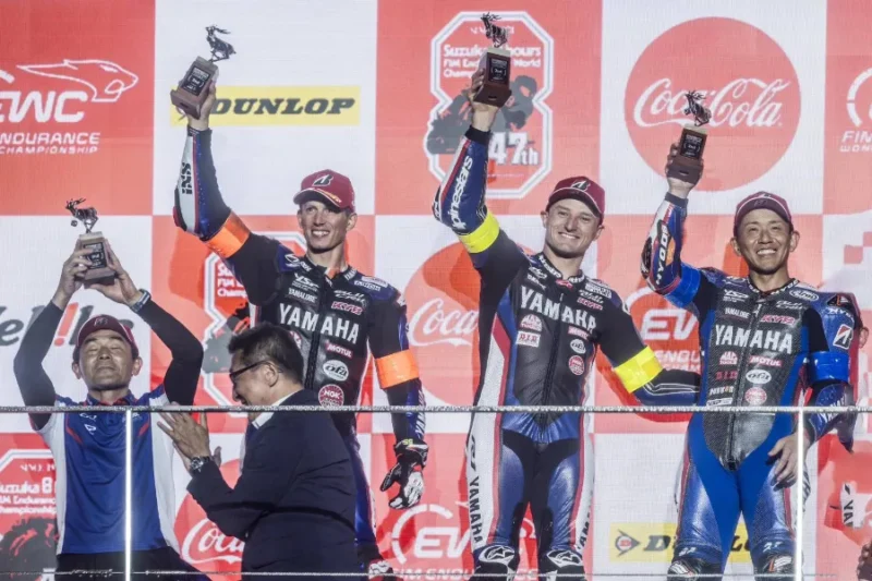 “ทีมโรงงานยามาฮ่า” ควบ YZF-R1 ซิวโพเดียมอันดับ 2 ศึก “ซูซูกะ 8 ชั่วโมง 2026”