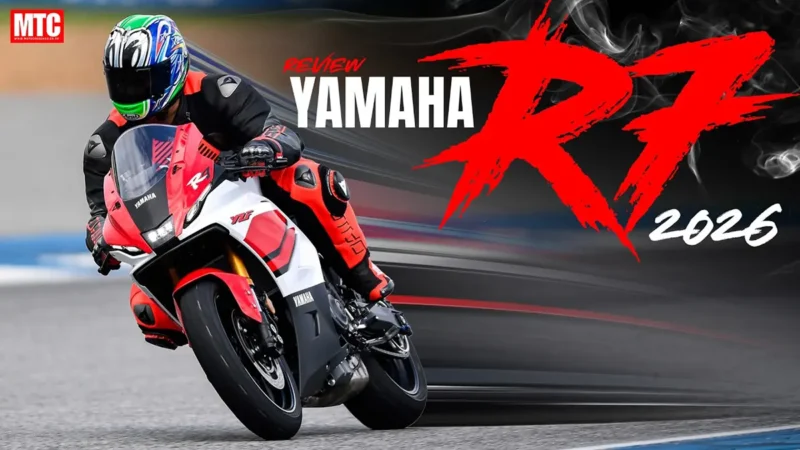 รีวิว YAMAHA R7 ตัวใหม่ 2026 สเปคใหม่ ฟีลลิ่งดีกว่าเดิมชัดเจน