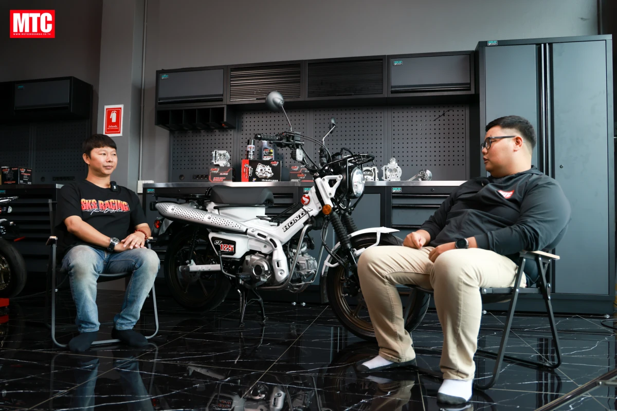 CT125 แต่งแรงที่สุดในไทย จาก ตั้ม บางพลี SKS Racing