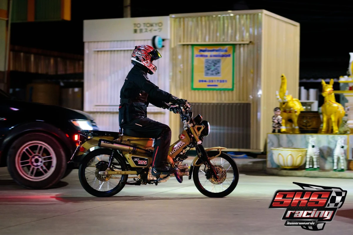 CT125 แต่งแรงที่สุดในไทย จาก ตั้ม บางพลี SKS Racing