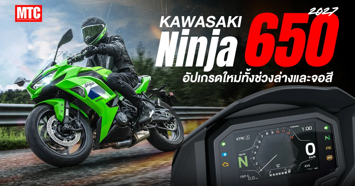 2027 Kawasaki Ninja 650